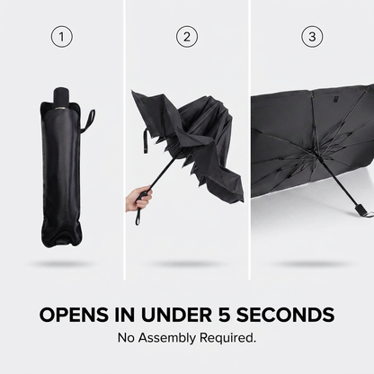 RayGuard™ Umbrella Car Sunshade