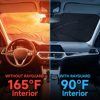 RayGuard™ Umbrella Car Sunshade
